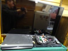 Toshiba slimline TV, Sky Plus HD box, Blueray disc player etc E/T