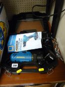 Cased Workzone 16v cordless drill E/T