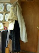 Parcel of furs and vintage coats