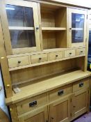 Modern light oak dresser