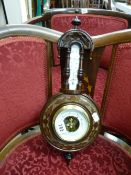 Banjo wall barometer