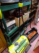 Powermode 24v cordless cylinder mower and one other E/T