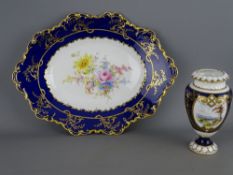 Royal Worcester figurine titled 'First Dance' 3629 and a Doulton figure of an Old English sheepdog