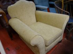 Beige vintage armchair