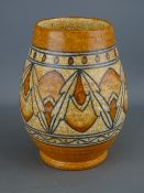 Charlotte Rhead Crown Ducal tube lined vase