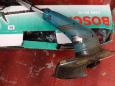 Bosch AHS52-16 hedge trimmer and a Makita grass trimmer E/T