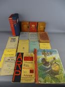 Collection of military books and ephemera including two pocket edition 'Field Exercise' books,