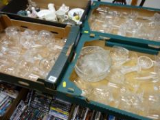 Three boxes of mainly good drinking glassware