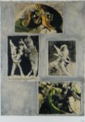 GRAHAM SUTHERLAND limited edition (153/200) print - entitled verso 'Trees Under Mynydd Pen-y-