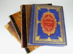 FIVE ANTIQUARIAN BOOKS RELATING TO VIEWS IN WALES being 'Picturesque Scenery in Wales' 'Wales