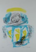 CERI RICHARDS limited edition (14/100) coloured lithograph - entitled 'Improvisation Number Nine