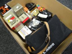 A quantity of photographic items Condition reports provided on request by email for this auction
