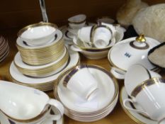 A large quantity of Royal Doulton 'Harlow' dinnerware Condition reports provided on request by email
