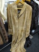 A South African long cloak by Swakara (possibly antelope skin) Condition reports provided on request