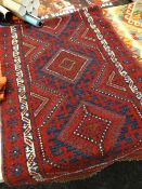 Meshwani runner, 235 x 65cms Condition reports provided on request by email for this auction