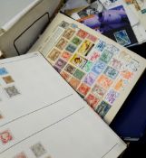 A quantity of stamps including one Wayfarer album with a comprehensively filled content of British
