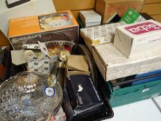 A quantity of EPNS, boxed wedding gifts, typewriter ETC Condition reports provided on request by