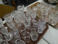 A quantity of good quality drinking glasses Condition reports provided on request by email for