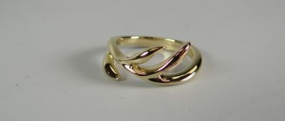 A boxed Clogau Gold 9ct gold Tree of Life Eden ring, size M (RRP £660) Condition reports provided on