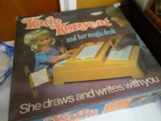 Boxed Katie Kopycat and her Magic Desk by Palitoy Condition reports provided on request by email for