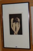PETE KOSOWICZ limited edition (39/75) colour etching - entitled 'Seed', signed, 30 x 20cms Condition