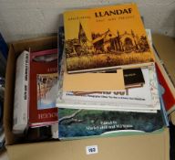 A box of mainly hardback books, some of local interest ETC Condition reports provided on request