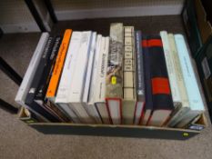 Box of art reference books