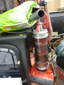 Hoover Turbopower upright vacuum cleaner and a Genie Express vac E/T