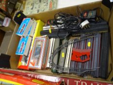 Hornby boxed BR Class A4 Mallard, three Peco wagon kits, two boxed Lima rolling stock and a mixed