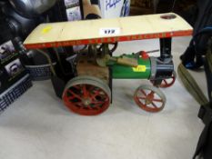 Mamod TE1A live steam traction engine