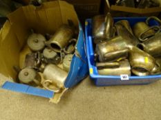 Two boxes of hotel EP ware