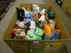 Forty two various Beanie Babies
