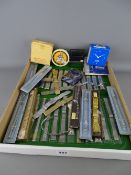 Collection of ex-shop stock wristwatch bracelet straps, a small quantity of pocket watch and other