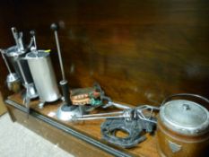 Fire irons, bellows etc