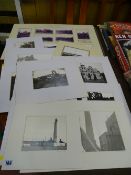 Collection of photograph prints by IEUAN WILLIAMS, mainly 1970s dates, Cardiff and South Wales