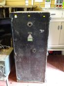 Vintage metal 'Electrical Apparatus Company Ltd, St Albans, England' electric cabinet