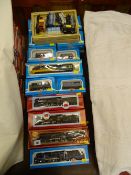 Parcel of boxed Airfix model trains - Neath Abbey, Country of Stafford, Pendennis Castle and Royal