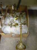 Vintage lighting - pair of wall lights, ceiling lamp etc