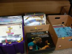 Quantity of vintage LP records, various artists, compilations and classical music box sets to