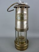 Vintage style miner's lamp 'E Thomas & Williams Ltd, Makers, Aberdare'