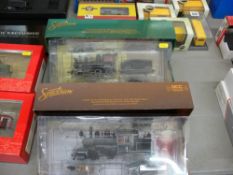 Two Spectrum/Bachmann model locomotives including a no. 28308 ON30 4-4-0 American steam loco (DCC)