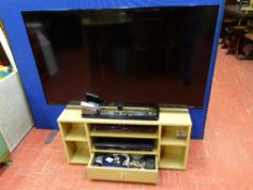 Excellent Panasonic large screen TV, Panasonic DMR-XW380 DVD recorder, Panasonic DMR-EX773 DVD