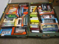 Large quantity of boxed and unboxed coaches and buses