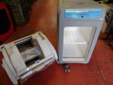 Boxed Ring 12v midi fridge and a Baby George grill E/T