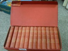 Neat boxed set of 'Shakespeare's Works, Volumes I-XII'