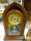 Steeple mantel clock