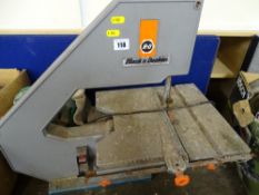 Black & Decker table top band saw E/T