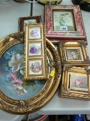 Quantity of framed pictures and prints