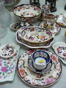 Collection of Masons Mandalay and other decorative china