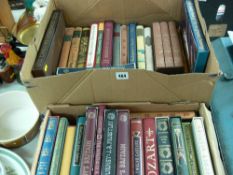 Collection of forty plus Folio Society books, all but one in original slip covers